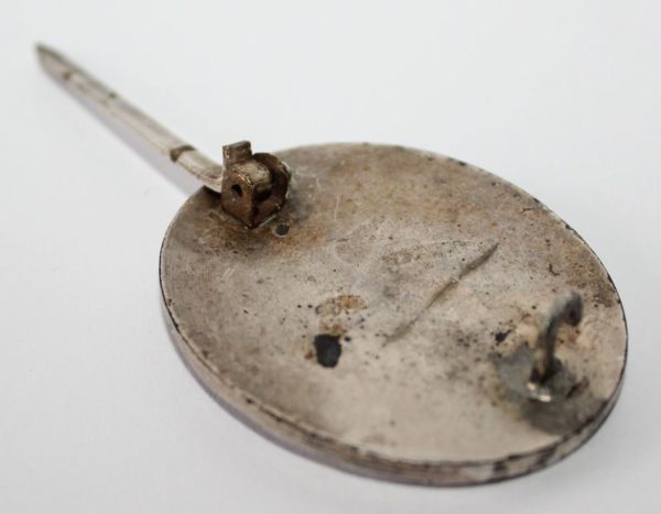 Verwundetenabzeichen Silber mit breiter Nadel - Buntmetall - VWA – Bild 3