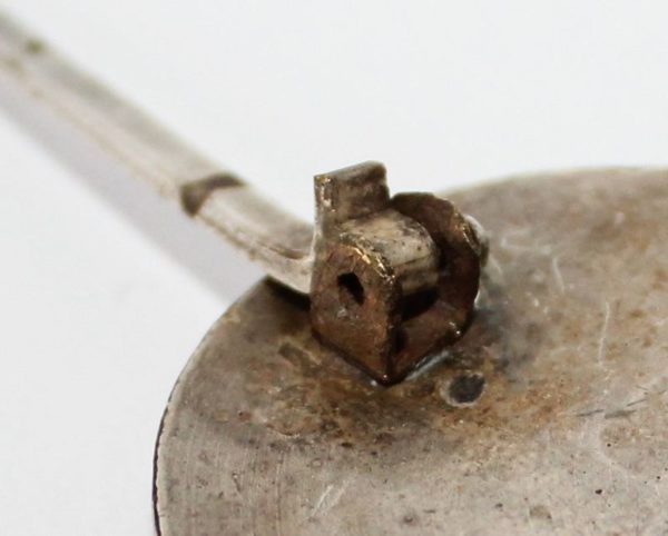 Verwundetenabzeichen Silber mit breiter Nadel - Buntmetall - VWA – Bild 4