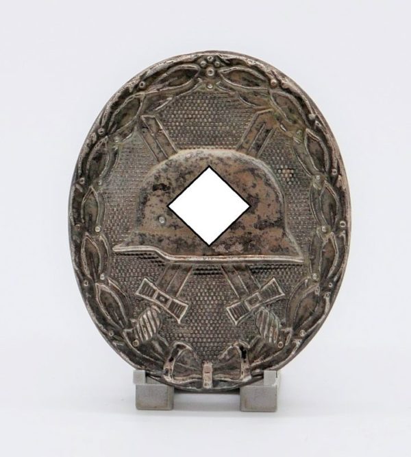 Verwundetenabzeichen Silber - Im Deschler/Wiedmann Design - VWA