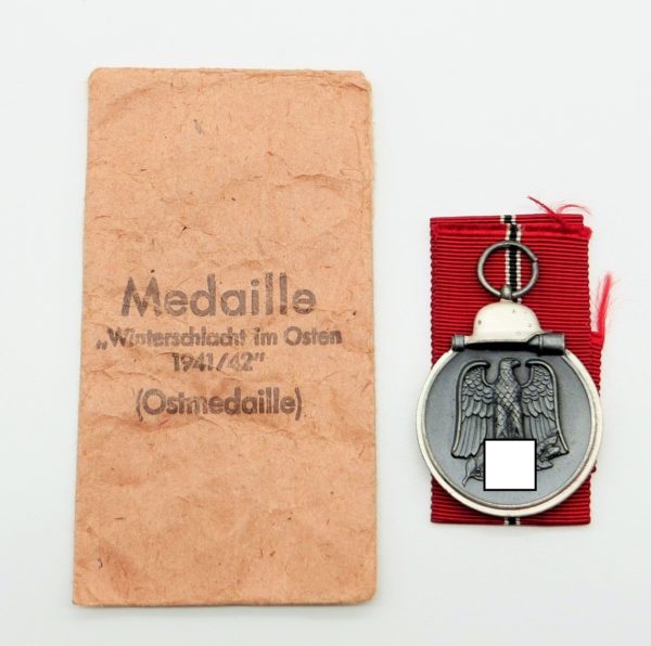 Medaille Winterschlacht im Osten 1941/42 - Hersteller 85 (Julius Pietsch, Gablonz)
