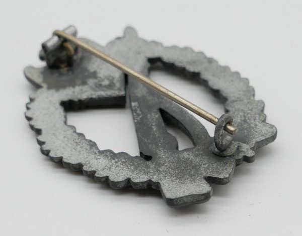 Infanterie Sturmabzeichen Silber BSW - In der Verleihungsschachtel im Wölkchendesign - Hersteller Brüder Schneider Wien – Bild 5