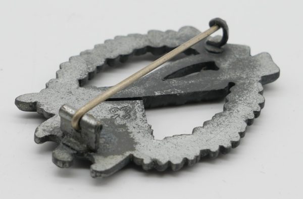 Infanterie Sturmabzeichen Silber BSW - In der Verleihungsschachtel im Wölkchendesign - Hersteller Brüder Schneider Wien – Bild 6