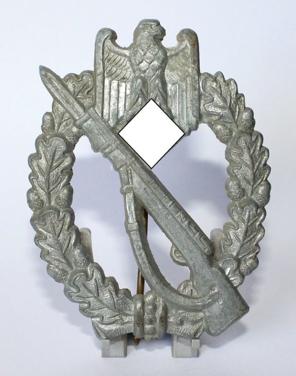 Infanterie Sturmabzeichen Silber - 4 Nieter Variante - ISA