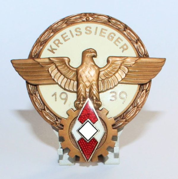 HJ Kreissieger im Reichsberufswettkampf 1939 - Hersteller Ferd. Wagner, Pforzheim