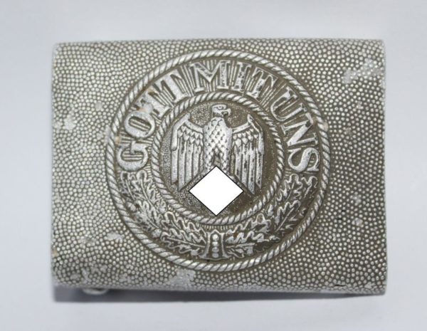 Koppelschloss Wehrmacht - Aluminium