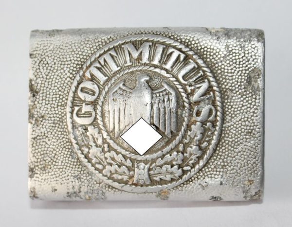 Koppelschloss Wehrmacht - Aluminium - Hersteller H.A.