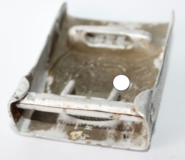 Koppelschloss Wehrmacht - Aluminium - Hersteller H.A. – Bild 3