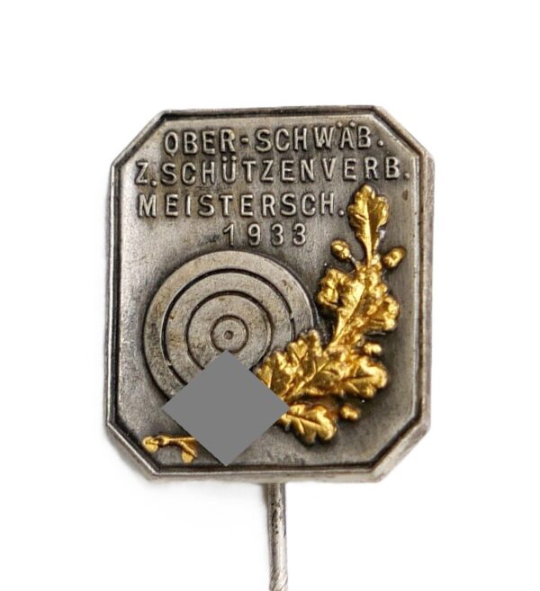 Abzeichen - Ober. Schwäb. z. Schützenverband Meisterschaften 1933