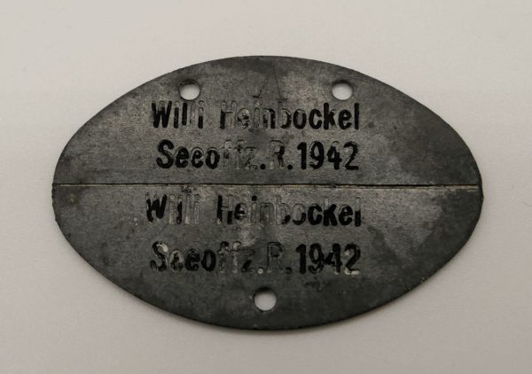 Erkennungsmarke - Kriegsmarine - EKM - Dogs Tag