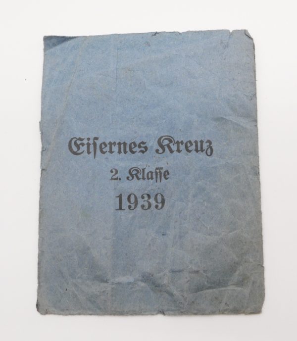 Eisernes Kreuz 2. Klasse - Hersteller 113 (Hermann Aurich, Dresden) und der Verleihungstüte - EK – Bild 6