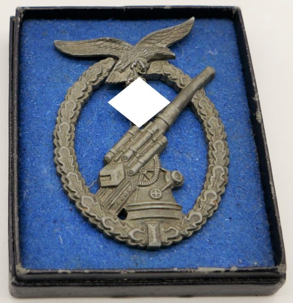 Flakkampfabzeichen der Luftwaffe - Im Halbetui