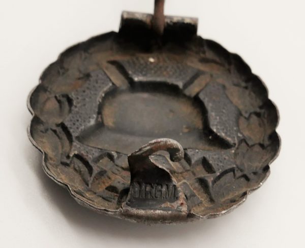 Verwundetenabzeichen Schwarz - D.R.G.M - Armee und Kolonialtruppen 1918 - 1. Weltkrieg - DRGM - VWA – Bild 3