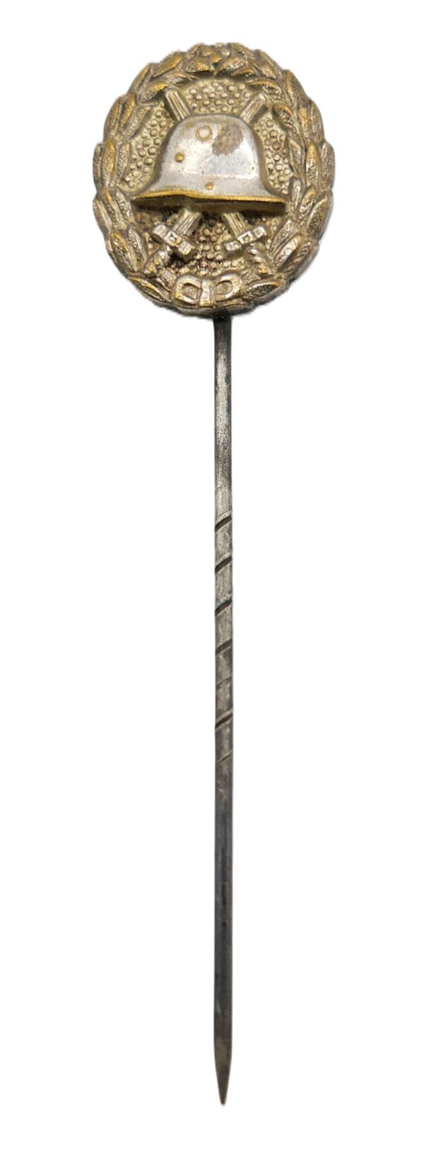 16 mm Miniatur zum Verwundetenabzeichen Silber - 1. Weltkrieg - Buntmetall - VWA – Bild 2