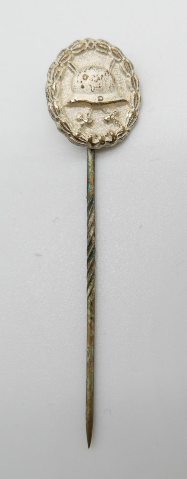 13 mm Miniatur zum Verwundetenabzeichen Silber - 1. Weltkrieg – Bild 2