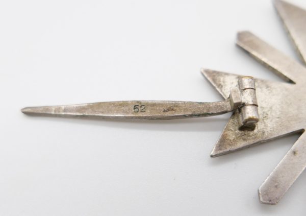 Kriegsverdienstkreuz 1. Klasse mit Schwerter im Etui - Hersteller 62 (Kerbach & Oesterhelt, Dresden) – Bild 7