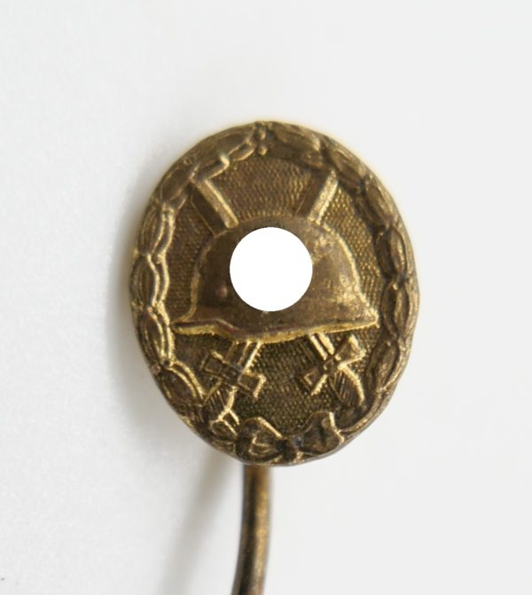 11 mm Miniatur zum Verwundetenabzeichen Gold - VWA