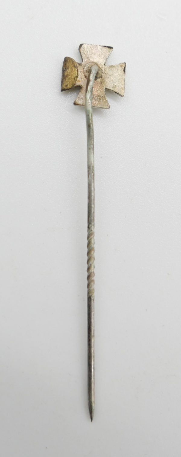 9 mm Miniatur zum Eisernen Kreuz 1. Klasse 1939 - Hersteller L/16 (Steinhauer & Lück, Lüdenscheid) – Bild 3