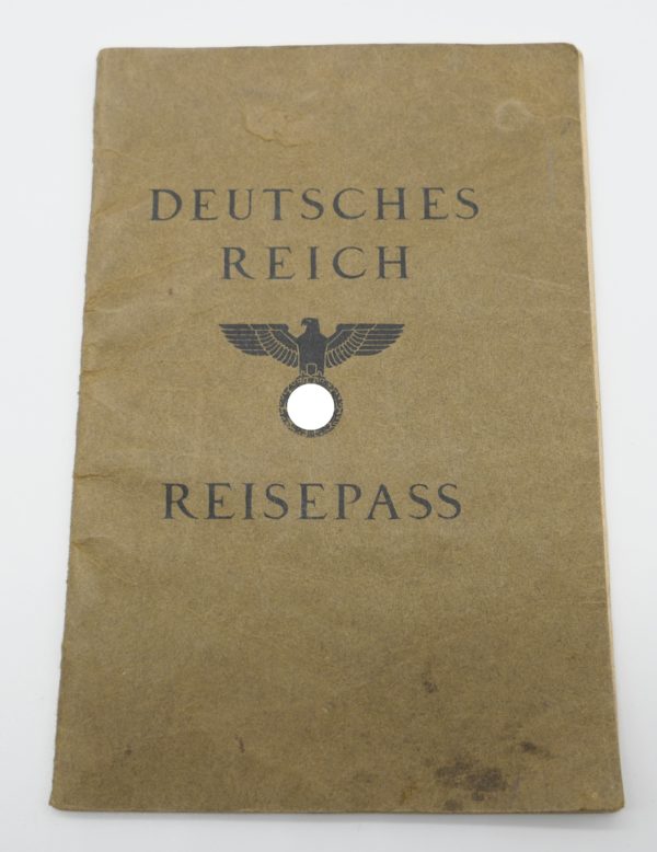 Reisepass eines Lehrers - Deutsches Reich 1937