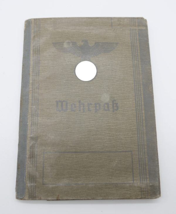 Wehrpass eines Landsturm Angehörigen