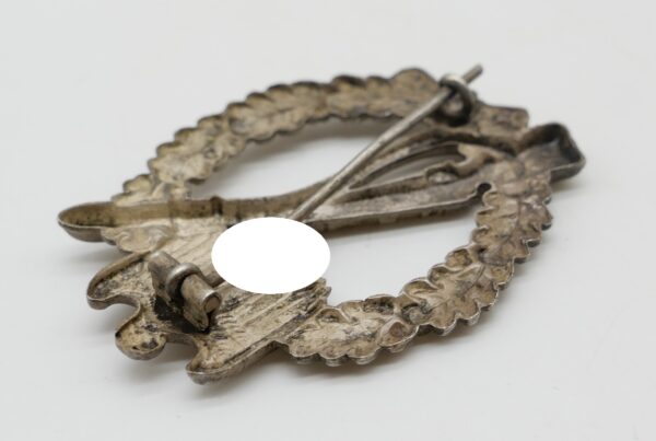 Infanterie Sturmabzeichen Silber – Ungemarktes C.E. Juncker, Berlin Stück aus Neusilber - ISA – Bild 4