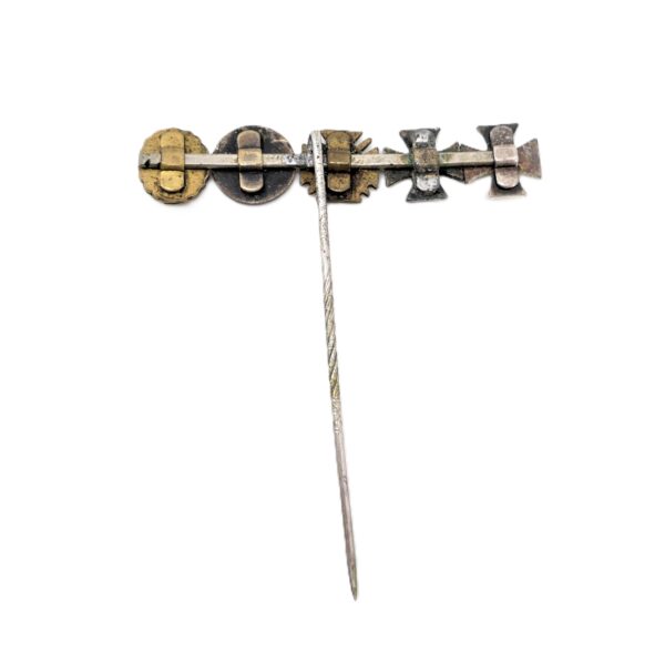 Miniatur Ordenspange - Eisernes Kreuz 1. Und 2. Klasse - FEK - Ungarn - Verwundetenabzeichen - EK - VWA – Bild 3