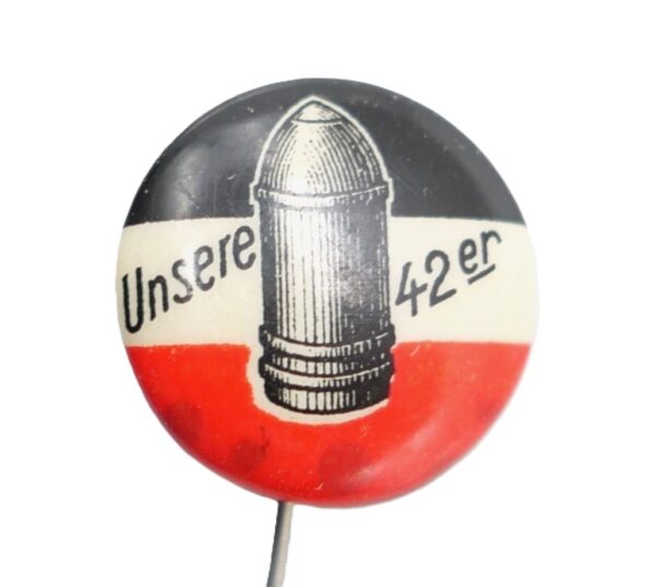 Unsere 42 er - Artillerie Erinnerungsnadel - 1. WK