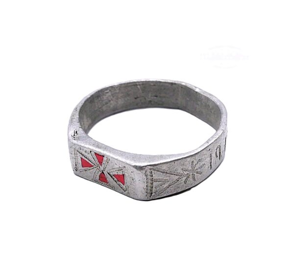 Ring - Fingrring - Aluminium - Kriegsgefangene - Lager - Kowel 1914 - 1917