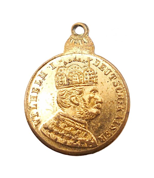 19 mm Miniatur zur Medaille - Erinnerung an den glorreichen Feldzug gegen Frankreich 1870/71