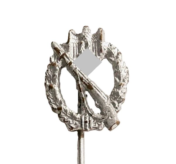 16 mm Miniatur zum Infanterie Sturmabzeichen Silber - ISA