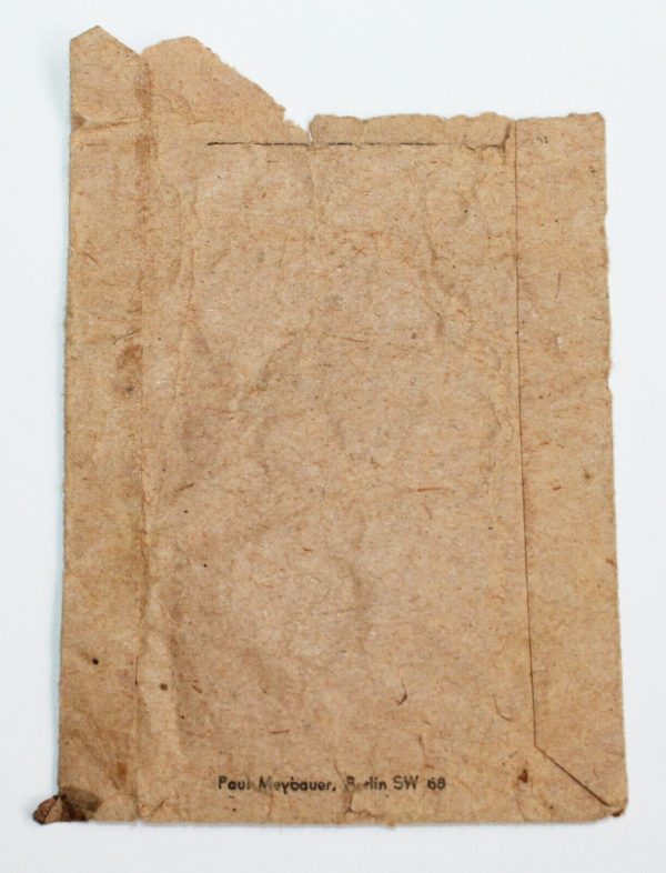 Verleihungstüte - Kriegsverdienstkreuz 2. Klasse mit Schwerter - Paul Meybauer, Berlin SW 68 – Bild 2