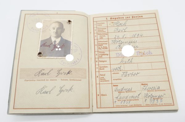 Wehrpass - Heer Inf. Reg. 109/10 – Bild 3