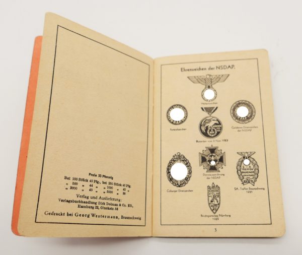 Taschenbuch Großdeutschland - Geschichtstafel - Deutschlands Wehrmacht - Weltatlas – Bild 2