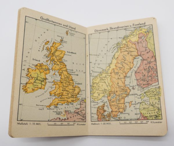 Taschenbuch Großdeutschland - Geschichtstafel - Deutschlands Wehrmacht - Weltatlas – Bild 4