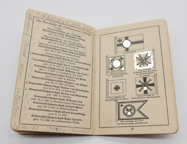 Taschenbuch Großdeutschland - Geschichtstafel - Deutschlands Wehrmacht - Weltatlas – Bild 5