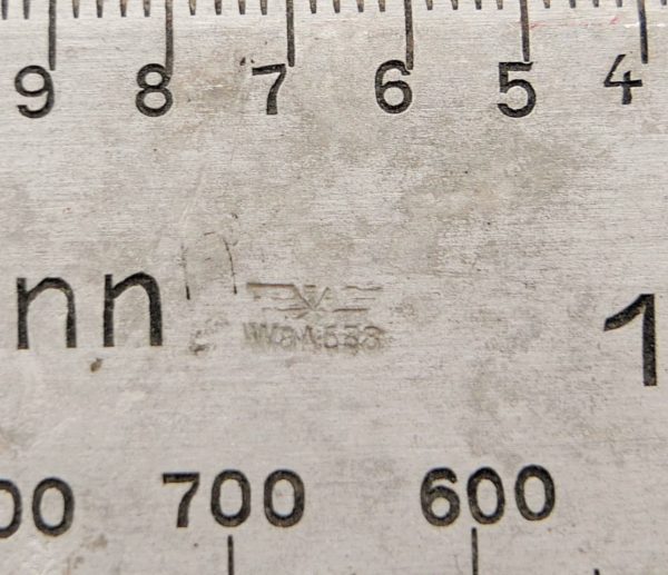 Wichmann Maßstabs- Umrechner für Landkarten - Mit Abnahmestempel – Bild 2