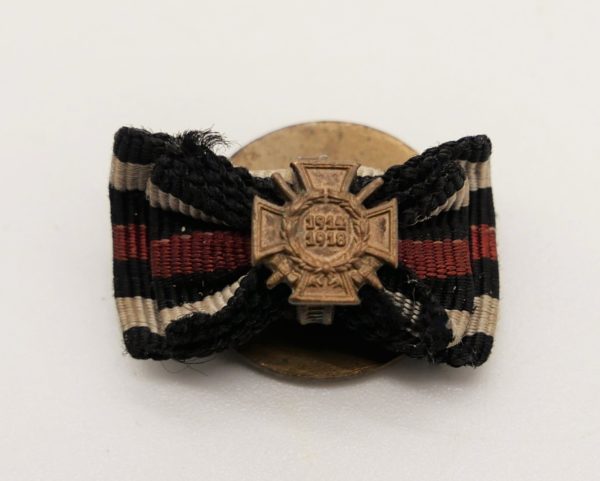 Knopflochschleife - Ehrenkreuz für Frontkämpfer mit Auflage