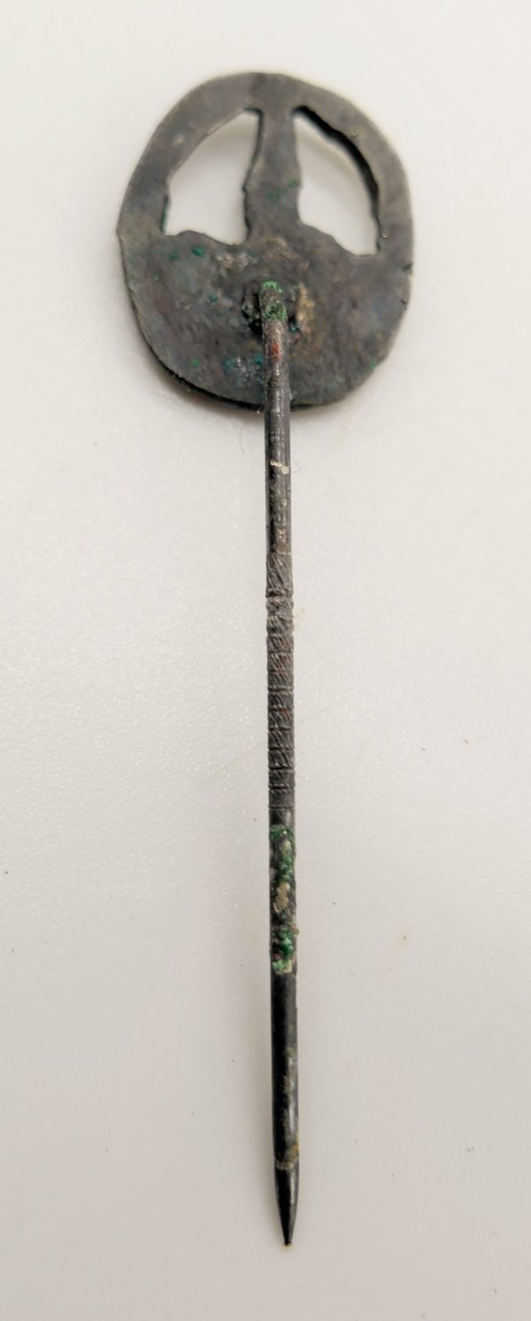 15 mm Miniatur zum Bandenkampfabzeichen Silber - 57er Ausführung – Bild 3