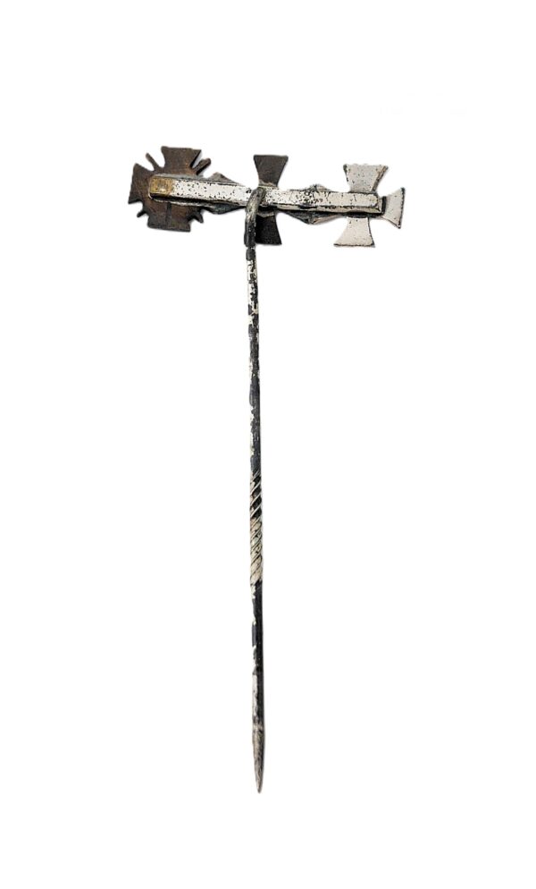 8 mm Miniatur - Eisernes Kreuz 1914 - KVK Braunschweig - Ehrenkreuz für Frontkämpfer - EK - FEK – Bild 3