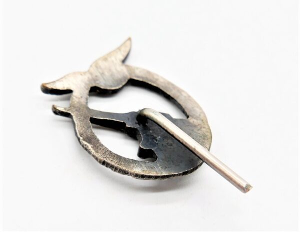 16 mm Miniatur zum Flakkampfabzeichen der Luftwaffe - 57er Ausführung - FKA – Bild 2