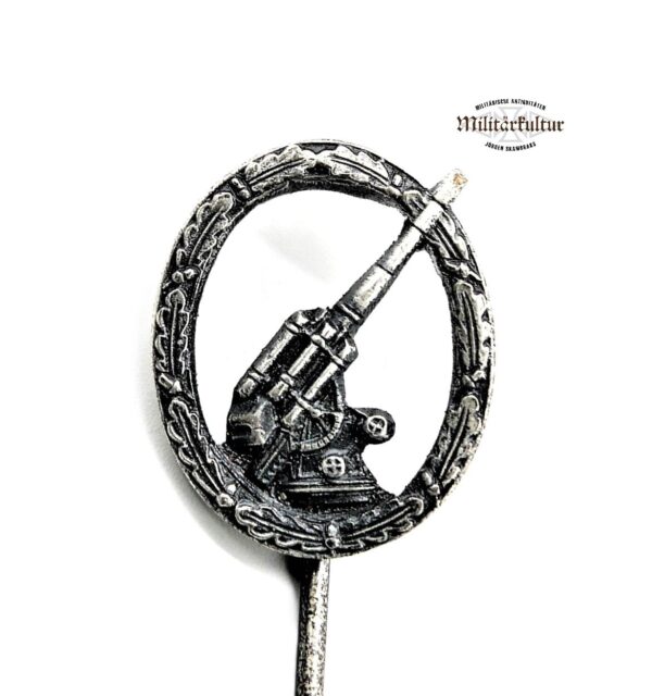 16 mm Miniatur zum Flakkampfabzeichen - 57er Ausführung - FKA
