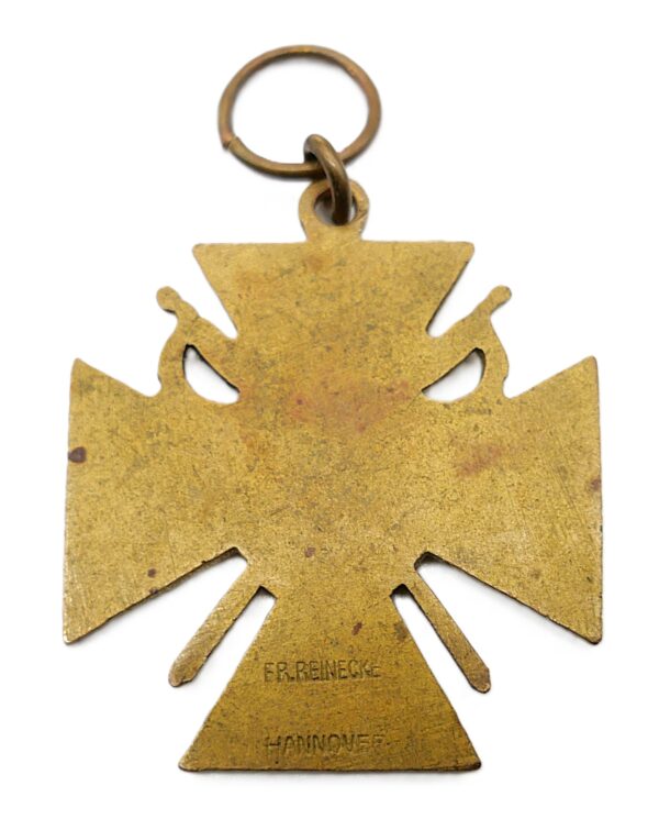 Abzeichen - Ehrenkreuz Landwehr - Kriegerverein Tarnefitz - Hersteller Fr. Reinecke, Hannover – Bild 2