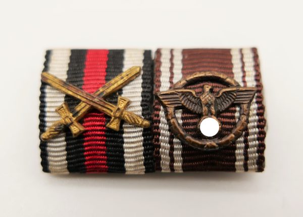 Feldspange mit der Adler Auflage zur NSDAP Dienstauszeichnung