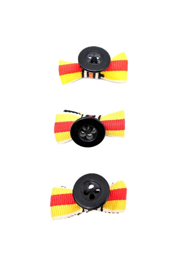 3 x Knopflochschleife - Knopflochminiatur - Baden - Ehrenkreuz für Frontkämpfer - FEK – Bild 2