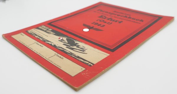 Amtliches Fernsprechbuch für den Bezirk Erfurt (Ost) 1943 – Bild 2