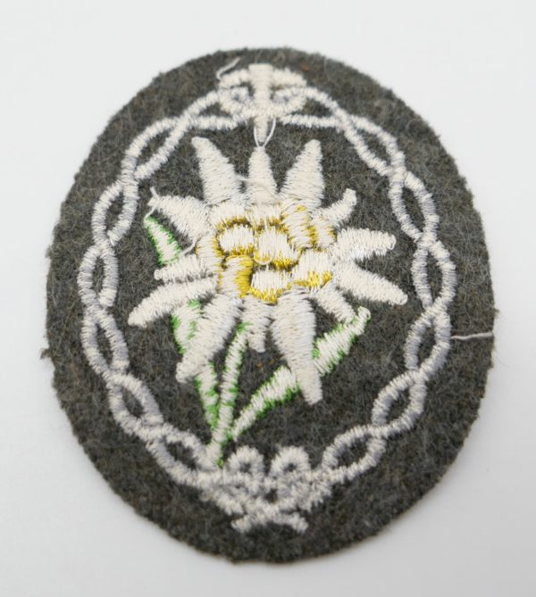 Edelweiß – Aufnäher – Ärmelabzeichen für die Gebirgsjäger – Bild 2