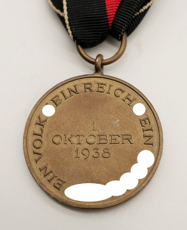 Medaille zur Erinnerung an den 1. Oktober 1938 - Sudetenland-Medaille – Bild 3