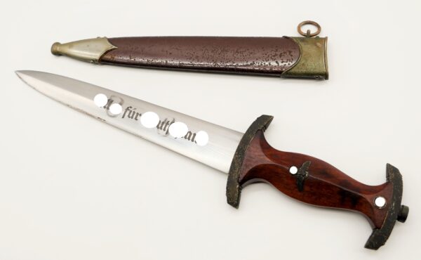 SA Dolch - Dienstdolch - Hersteller Wilh. Kober & Co., Suhl – Bild 3
