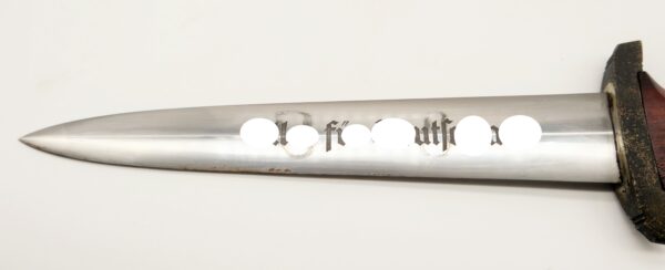 SA Dolch - Dienstdolch - Hersteller Wilh. Kober & Co., Suhl – Bild 9