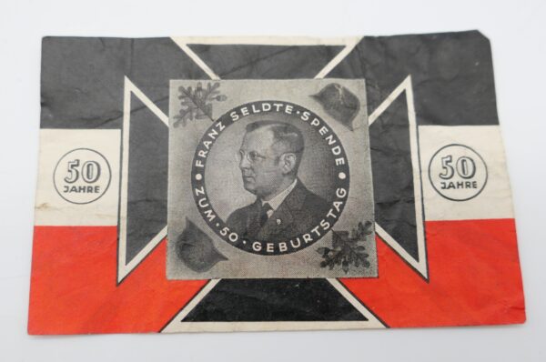 Ärmelabzeichen des Stahlhelmbund - Landesverband (L.V.) Hannover - Werbewoche 1932 – Bild 5
