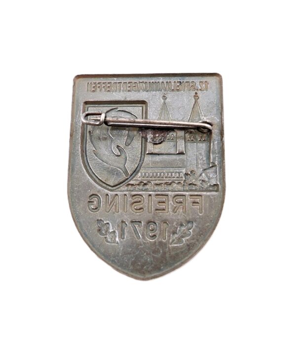 Abzeichen - 97. Jäger-Division Spielhahnjäger Treffen - Freising 1971 - Spielhahn – Bild 2